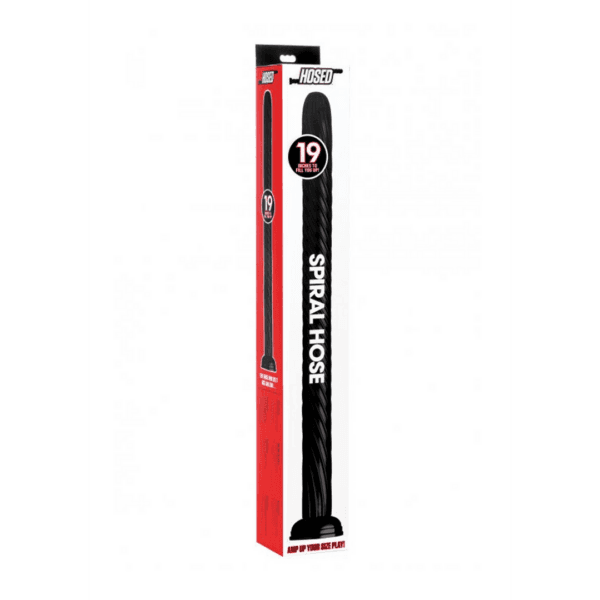 Spiral Hose - 19 Inch Long - Black