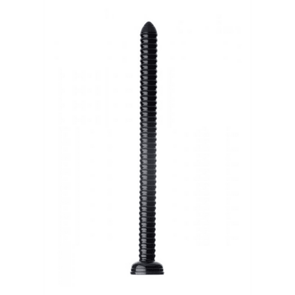 19 Inch Hosed Anal Snake - Bllack