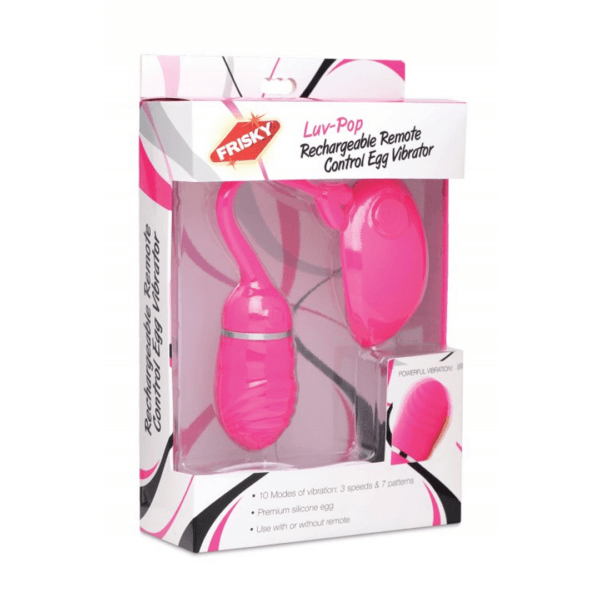 Frisky - Luv-Pop Rechargeable Remote Control Egg Vibrator -