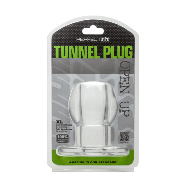 PerfectFit - Tunnel Plug  - X- Large - Transparent