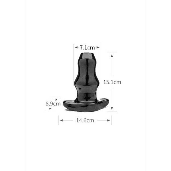 PerfectFit - Double Tunnel Plug  - Large - Black