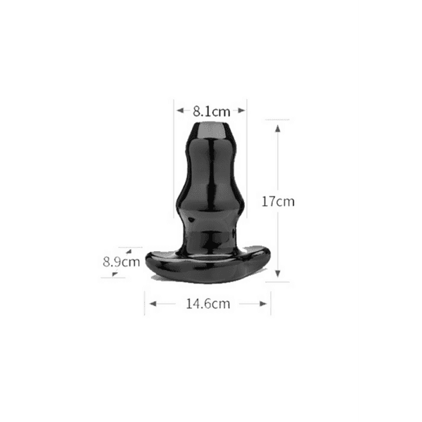 PerfectFit - Double Tunnel Plug  - X- Large -Transparent