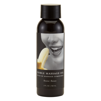 Banana Edible Massage Oil -- 2 oz