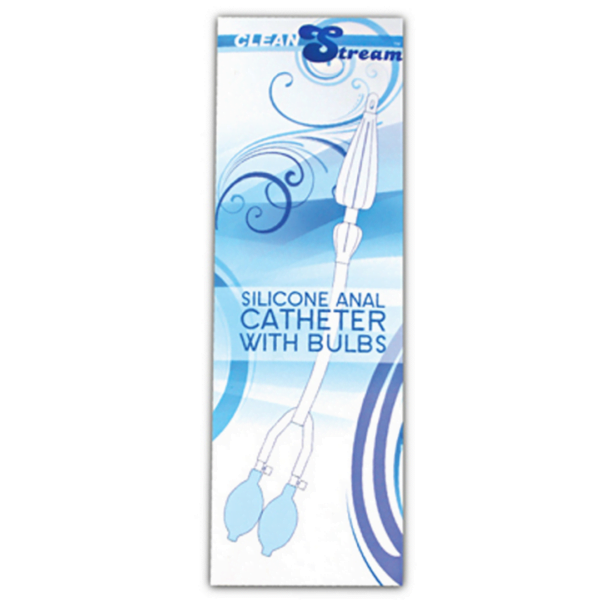 Clean Stream - Silicone Anal Catheter With Bulbs