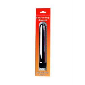 Sensuously Smooth Vibrator - 17cm - Silver