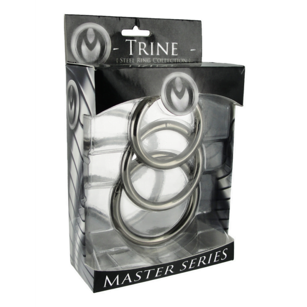 Master Series - Trine - Steel Cockring Collection