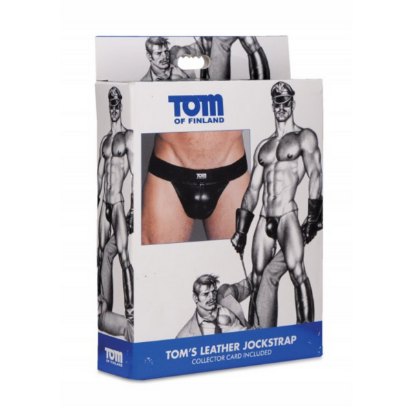 Tom of Finland - Leather Jockstrap M/L - Black